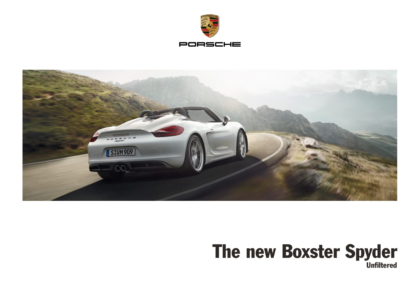 2015 Porsche Boxster Spyder